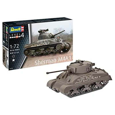 Abbildung von Revell Modell Fliegender Sherman M4A1