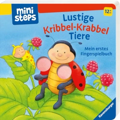Abbildung von ministeps: Lustige Kribbel Krabbel Tiere: Mein erstes Fingerspielbuch. Ab 12 Monaten. (ministeps Bücher)