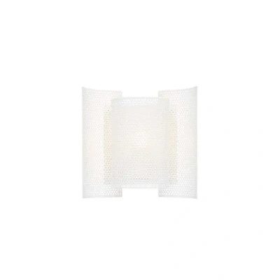 Abbildung von Northern Butterfly perforated Wandleuchte, weiß