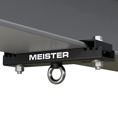 Abbildung von Meister Beam Clamp Hanger Mount for Boxing &amp; MMA Heavy Bags, Suspension Straps Ceiling Fixtures Black 5.5&quot; 7.5&quot;