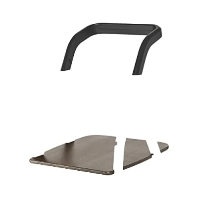 Abbildung von Ergobaby Evolve Kitchen Tower, Zubehör für den Hochstuhl, Küchenturm Kleinkinder Mitwachsend ab ca. 2 Jahren bis max. 45,3 kg, Dark Wood