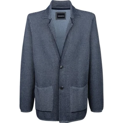 Abbildung von Babista Strickjacke, Herren, Größe: Medium, Blau melange