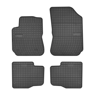 Abbildung von FROGUM 542643 Fußmattensatz Gummi vorne und hinten 4 schwarz Maßgefertigt CITROËN: C4 II Cactus