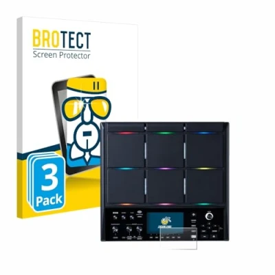 Abbildung von BROTECT Schutzglas für Roland SPD SX PRO (3 Stück) Schutzfolie Panzer Folie Glas [Extrem Kratzfest 9H, Anti Fingerprint, Ultra Transparent]