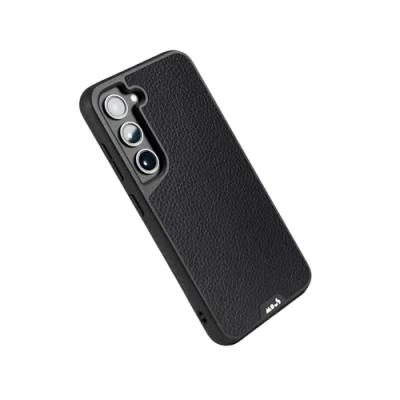 Abbildung von Mous Hülle für Samsung Galaxy S23 Schwarzes Leder Limitless 5.0 Handyhülle MagSafe Kompatibel Case Schutzhuelle
