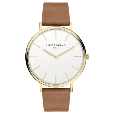 Abbildung von Liebeskind Berlin Uhr, Damen, Größe: One Size, Hellbraun