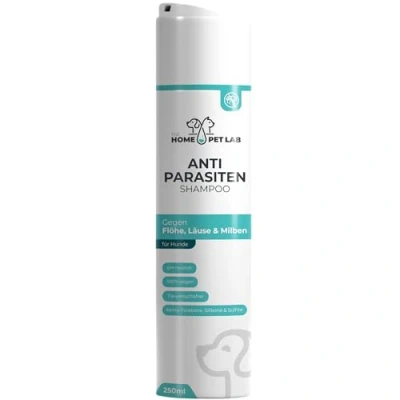 Abbildung von The Home Pet Lab Hundeshampoo gegen Milben, Läuse &amp; Zecken Wirksames Flohshampoo für Hunde auch nutzbar als Läusemittel und Zeckenschutz pH neutral Anti Parasiten Shampoo
