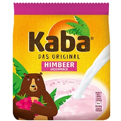 Abbildung von Kaba das Original Getränkepulver Sorte Himbeer Nachfüllpack 400g
