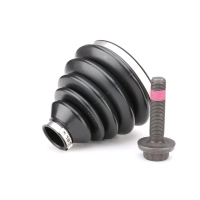 Abbildung von FEBI BILSTEIN 49070 Achsmanschette Vorderachse, radseitig Thermoplast mit Fett Schellen, Schraube VOLKSWAGEN: Passat B5 GP Variant kfzteile,