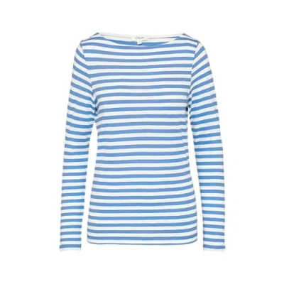 Abbildung von s.Oliver MIT U BOOT Ausschnitt Langarmshirt, Damen, Größe: 38, Royalblau