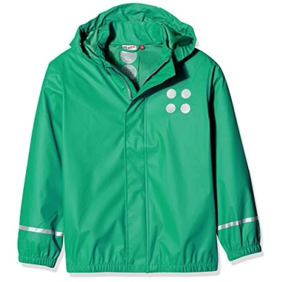 Abbildung von LEGO kidswear Jonathan Unisex Regenjacke / wasserabweisende Jacke für Kinder, Größe: 122, Light green