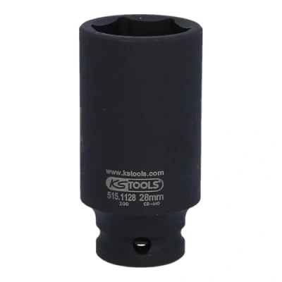 Abbildung von KS TOOLS 515.1128 Kraft Stecknuss 78 28,0 12,5 (1/2&quot;) Sechskant