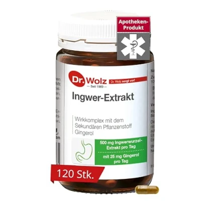Abbildung von Ingwer Extrakt Doktor wolz Kapseln