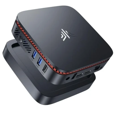 Abbildung von NiPoGi AK1PRO Mini PC Ιntel Celeron N5105 (bis 2,9GHz) Computer, 8GB DDR4 256GB ROM Desktop mit 4K HD Dual Displays, WiFi, BT4.2, Gigabit Ethernet Tower für Unternehmen/Zuhause