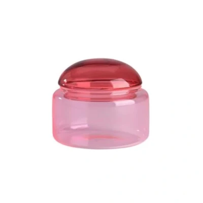 Abbildung von Giftcompany Schmuckkassette Dose mit Deckel Voile Glas Rot Rosa