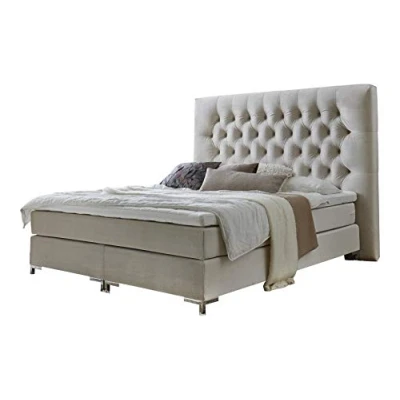 Abbildung von ATLANTIC home collection Boxspringbett &quot;Ronja&quot;, mit Topper und extra hohem Kopfteil