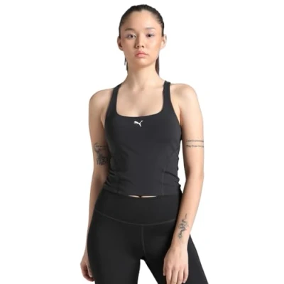 Abbildung von Puma Shapeluxe TANK Top Black white, Damen, Größe: Small, white