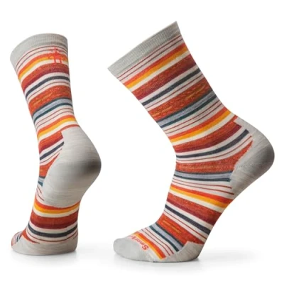 Abbildung von Smartwool Everyday Margarita CREW Sportsocken, Größe: 42 45, Ash