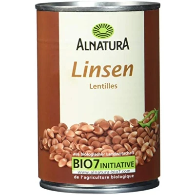 Abbildung von Alnatura Bio Linsen Dose, 265g