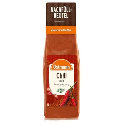 Abbildung von Ostmann Gewürze Chili mild, 1er Pack (1 x 40 g), 405145