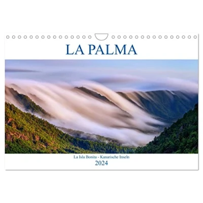 Abbildung von La Palma Isla Bonita Kanarische Inseln (Wandkalender 2024 DIN A4 quer), CALVENDO Monatskalender: Die schönste der Kanaren in 12 fantastischen Landschaftsbildern (CALVENDO Natur)