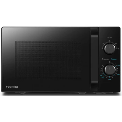 Abbildung von Toshiba Mikrowelle &quot;MW2 MM20PF(BK)&quot;, Mikrowelle, 800 W