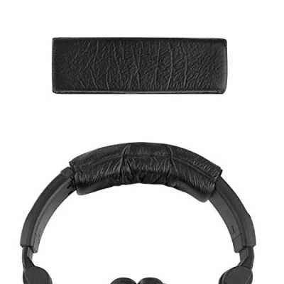 Abbildung von Geekria Protein Leder Kopfbandpolster, Kompatibel mit Sennheiser HD280 PRO, Kopfhörer Ersatzkopfband/Kopfbandkissen/Ersatzpolster Reparaturteile (Schwarz)