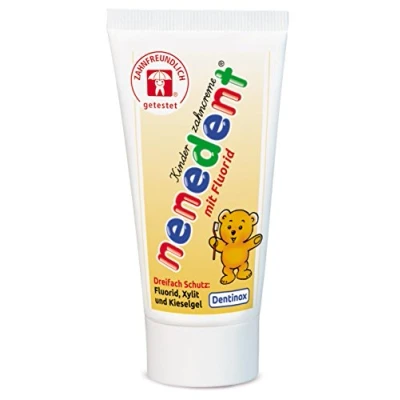 Abbildung von Nenedent Kinder Zahnpasta Mit Xylit, Fluorid und Kieselgel, 3 x 50 ml