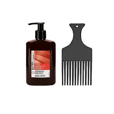 Abbildung von HAIR HAUS SUPER BRILLIANT FRESH 250ml Farbauffrischender Conditioner + Strähnenkamm Fingerstyler (Copper)