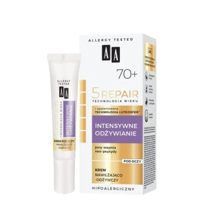 Abbildung von AA Alters Technologie 5Repair 70+ Intensive Ernährung Feuchtigkeits Augencreme 15ml