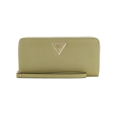 Abbildung von Guess Laurel Large ZIP Geldbörse, Damen, Größe: One Size, Sage