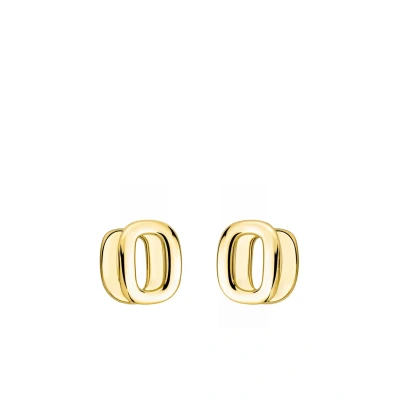 Abbildung von SOFIA MILANI Damen Ohrringe 925 Silber vergoldet/golden Geometrie Ohrstecker E2460