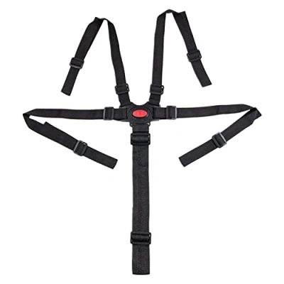 Abbildung von ZDNT 5 Punkt Gurt Kinderwagen Gurt,Baby Sicherheitsgurt,Universal Kinderschutzgurt,Kinderwagen Buggy Strap Stuhl Sicherheitsgurt für Hochstuhl/Kinderwagen/Buggy