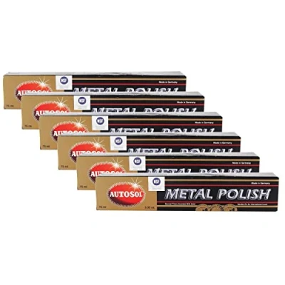 Abbildung von Autosol 6X Metal Polish Edel Chromglanz Metall Politur Chrompolitur 75 ml