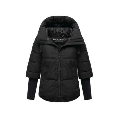 Abbildung von Navahoo Stepp Lotusherz Winterjacke, Damen, Größe: XS, Black