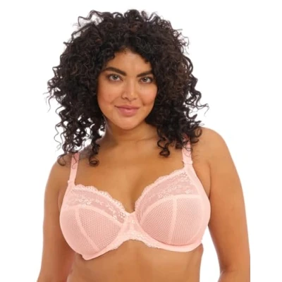 Abbildung von Elomi Charley 4382 Damen Stretch Spitze Bügel Plunge BH, Rosa (Ballet Pink)