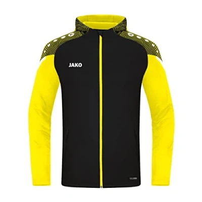 Abbildung von JAKO Performance Trainingsjacke, Herren, Größe: 50, Shwarz/soft yellow