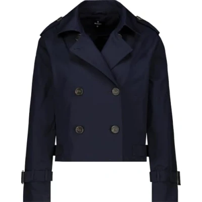 Abbildung von Monari Kurzjacke Jacke Trench kurz Mit Rundhalsausschnitt