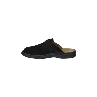 Abbildung von Josef Seibel Herren Clogs Madrid, Männer Slipper,Weite G (Normal),Slides,Slip ons,Backless Slipper,Mules,Gartenschuhe,schwarz,43 EU