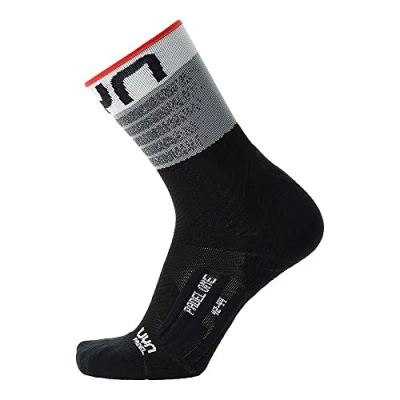 Abbildung von UYN S100289 PADEL ONE Socks Men&#039;s Schwarz/Anthrazit 38