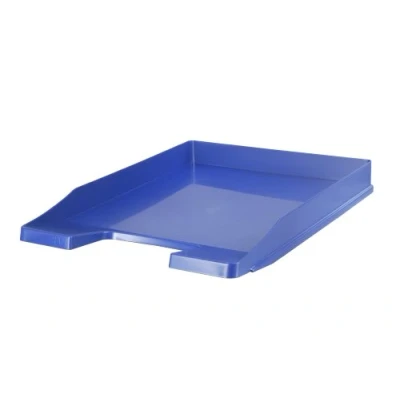 Abbildung von HAN Briefablage JUNIOR, 5 STÜCK, Dokumentenablage, Briefkorb, Briefhalter, Papierablage, flache Ablage bis Format DIN A4/C4, 1025 14, blau