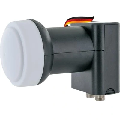 Abbildung von SCHWAIGER 289 Twin LNB Low Noise Blockconverter digital Kappe Satellitenschüssel Zubehör Multifeed Wetterschutz anthrazit