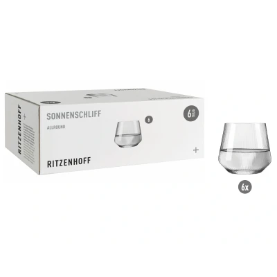 Abbildung von RITZENHOFF Sonnenschliff Allroundglas 6er Set H24