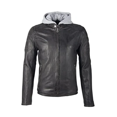 Abbildung von Gipsy RYLO Lakev Lederjacke, Herren, Größe: Medium, Bio black