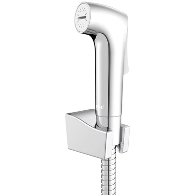 Abbildung von WENKO Handbrause &quot;Watersaving&quot;, Bidet Set Watersaving, Durchmesser 120 cm