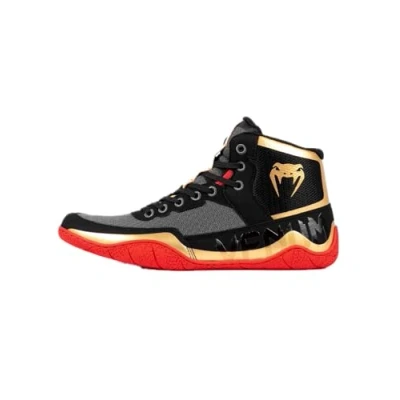 Abbildung von Venum Elite Wrestling Shoes Unisex Trainingsschuh, Größe: 37.5, Black/gold/red Schuhe