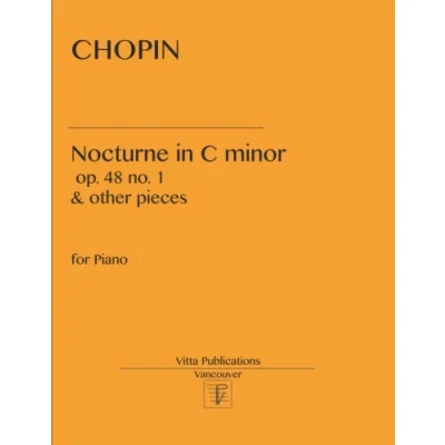 Abbildung von Nocturne in C minor op. 48 no. 1: and other pieces