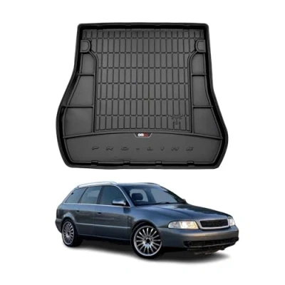 Abbildung von Kofferraumwanne Laderaumwanne kompatibel mit Audi A4 B5 Avant 1994 2001 OMAC Premium 3D TPE