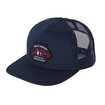 Abbildung von Helly Hansen Unisex Kappe Flatbrim Trucker Kappe, Navy, STD, 67155