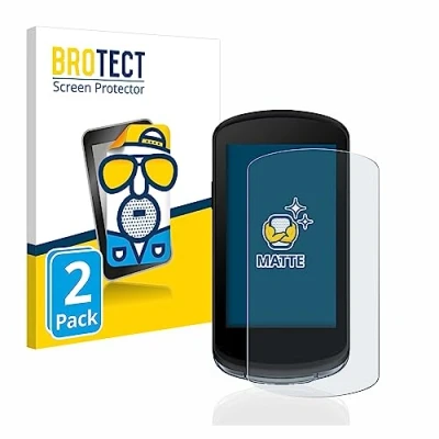 Abbildung von BROTECT Entspiegelungs Schutzfolie für Garmin Edge 1040 (2 Stück) Matte Displayschutz Folie, Anti Reflex, Fingerprint